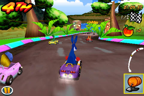 Tải game đua xe crash bandicoot nitro kart 3D cho điện thoại miễn phí